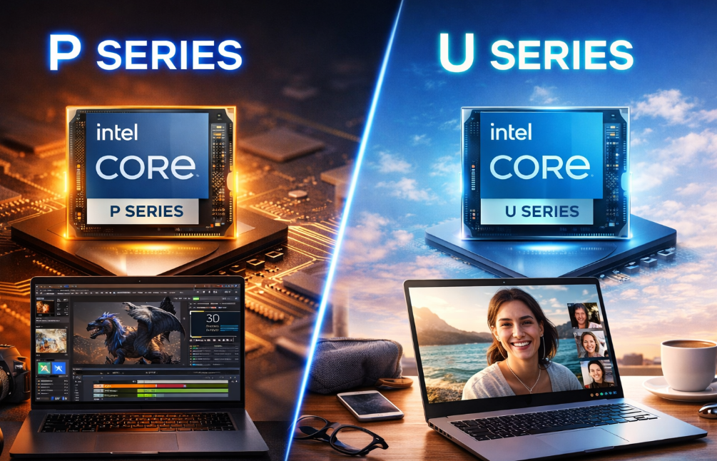 Prosesor Intel Seri P dan U Terbaru serta Laptop yang Menggunakannya