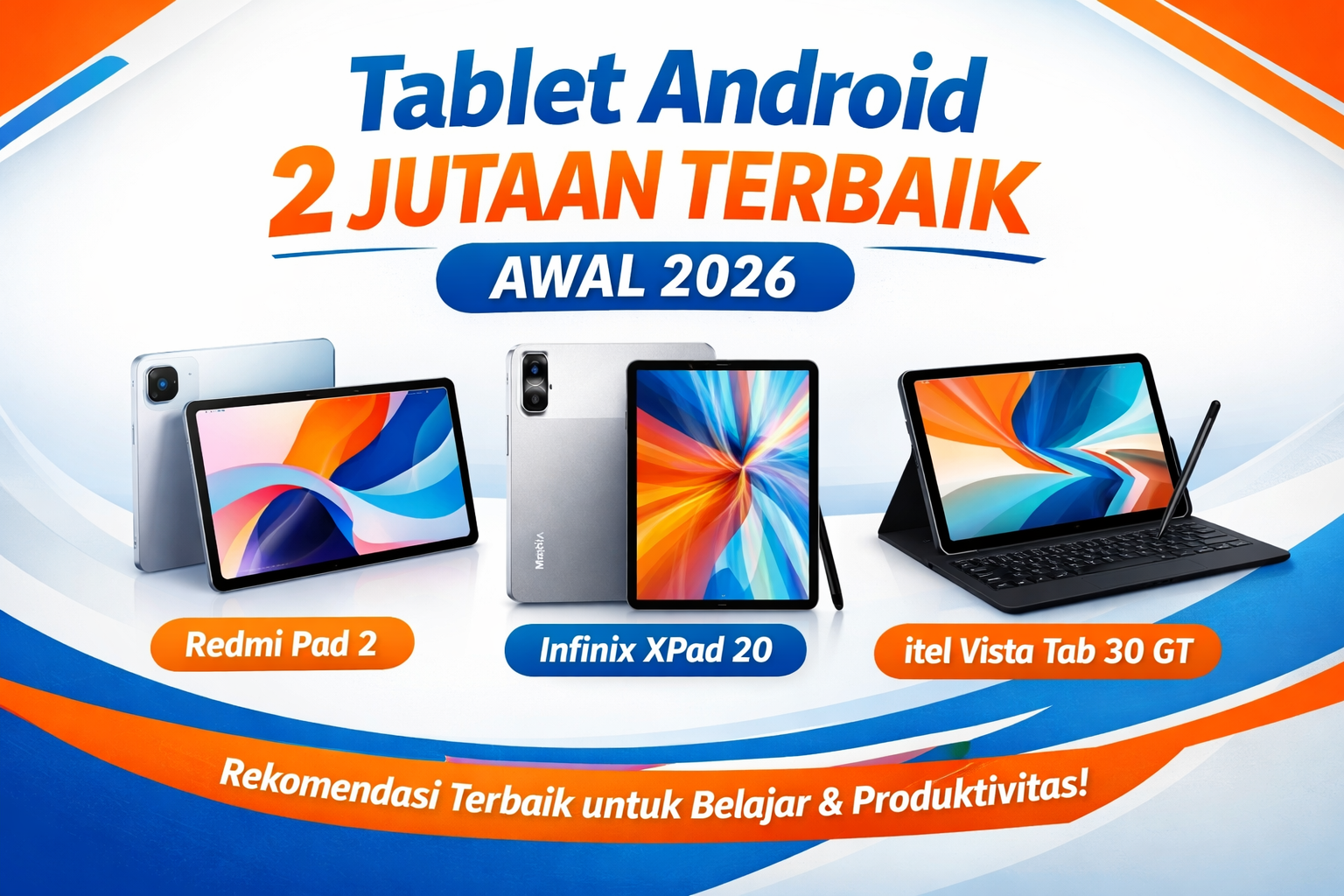 Rekomendasi Tablet Android Harga Dua Jutaan Terbaik Awal Tahun 2026 - Pekanbaru