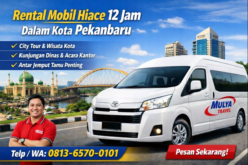 Rental Mobil Hiace Premio 1 juta dalam Kota Pekanbaru