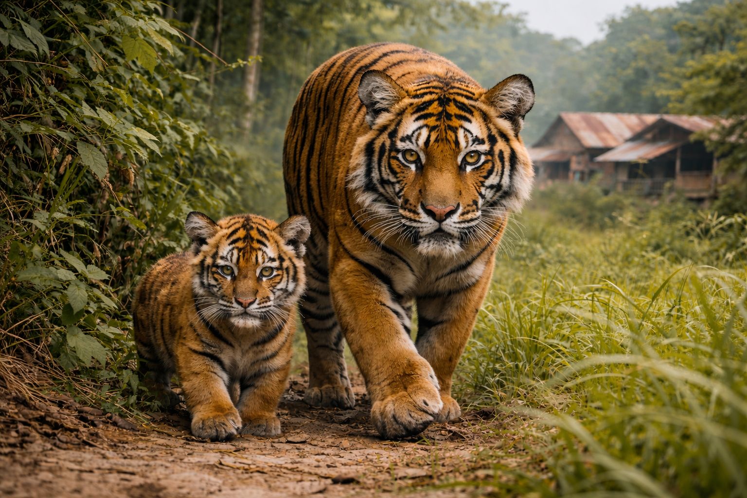 Kemunculan Anak Harimau Sumatera Dekat Permukiman Pelalawan, BBKSDA Riau Lakukan Mitigasi