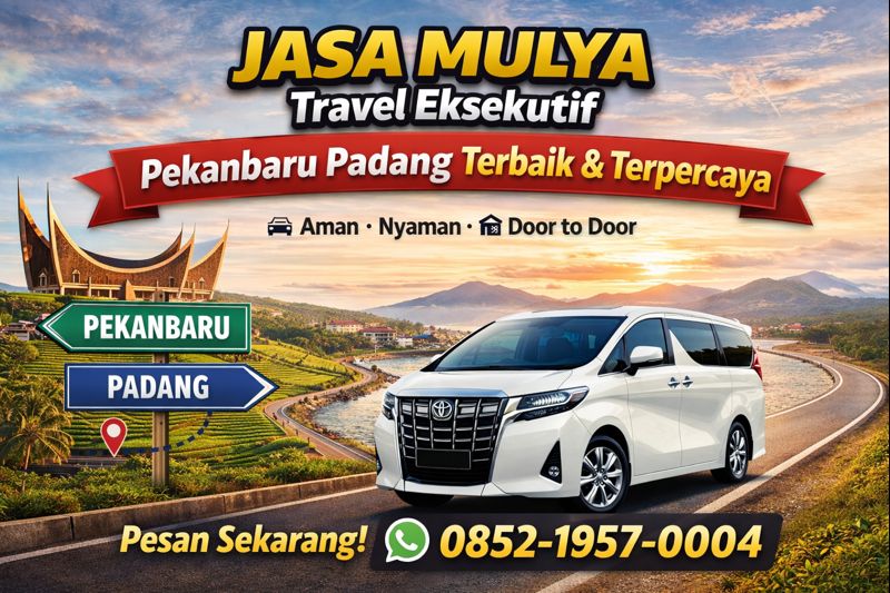 JASA MULYA Travel Eksekutif Pekanbaru Padang
