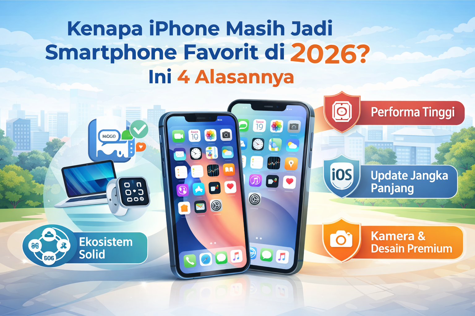 Kenapa iPhone Masih Jadi Smartphone Favorit di 2026.? Ini 4 Alasannya