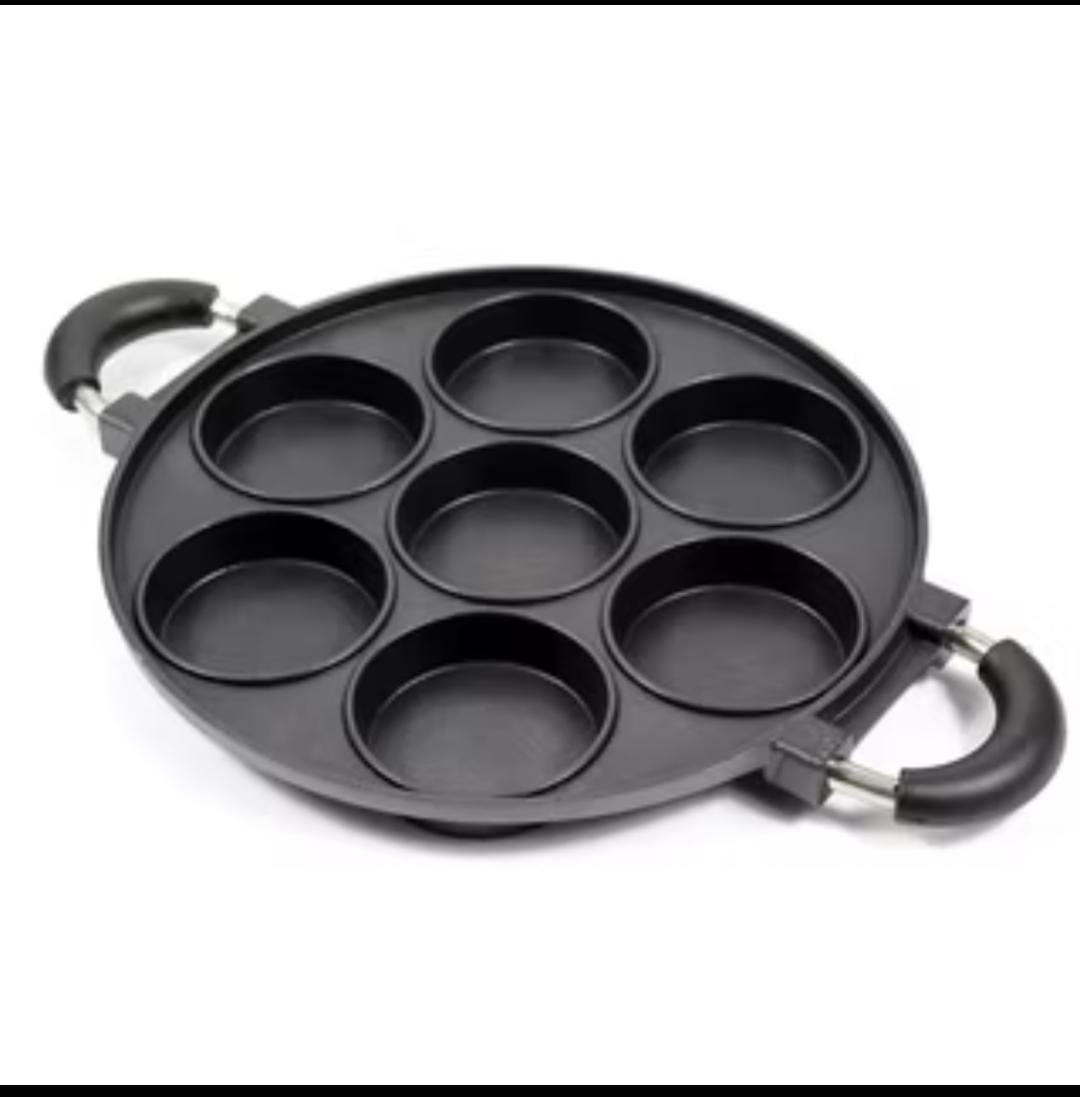 Cetakan Kue Martabak Mini 8 Lubang /7/8/10 Lubang Datar Takayoki Dan Dorayaki