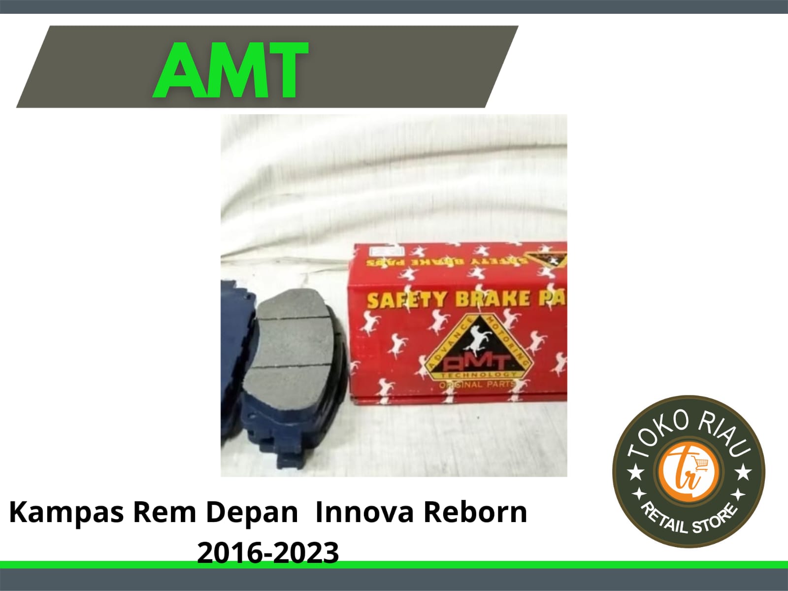 Kampas Rem Depan INNOVA REBORN 2016-2024