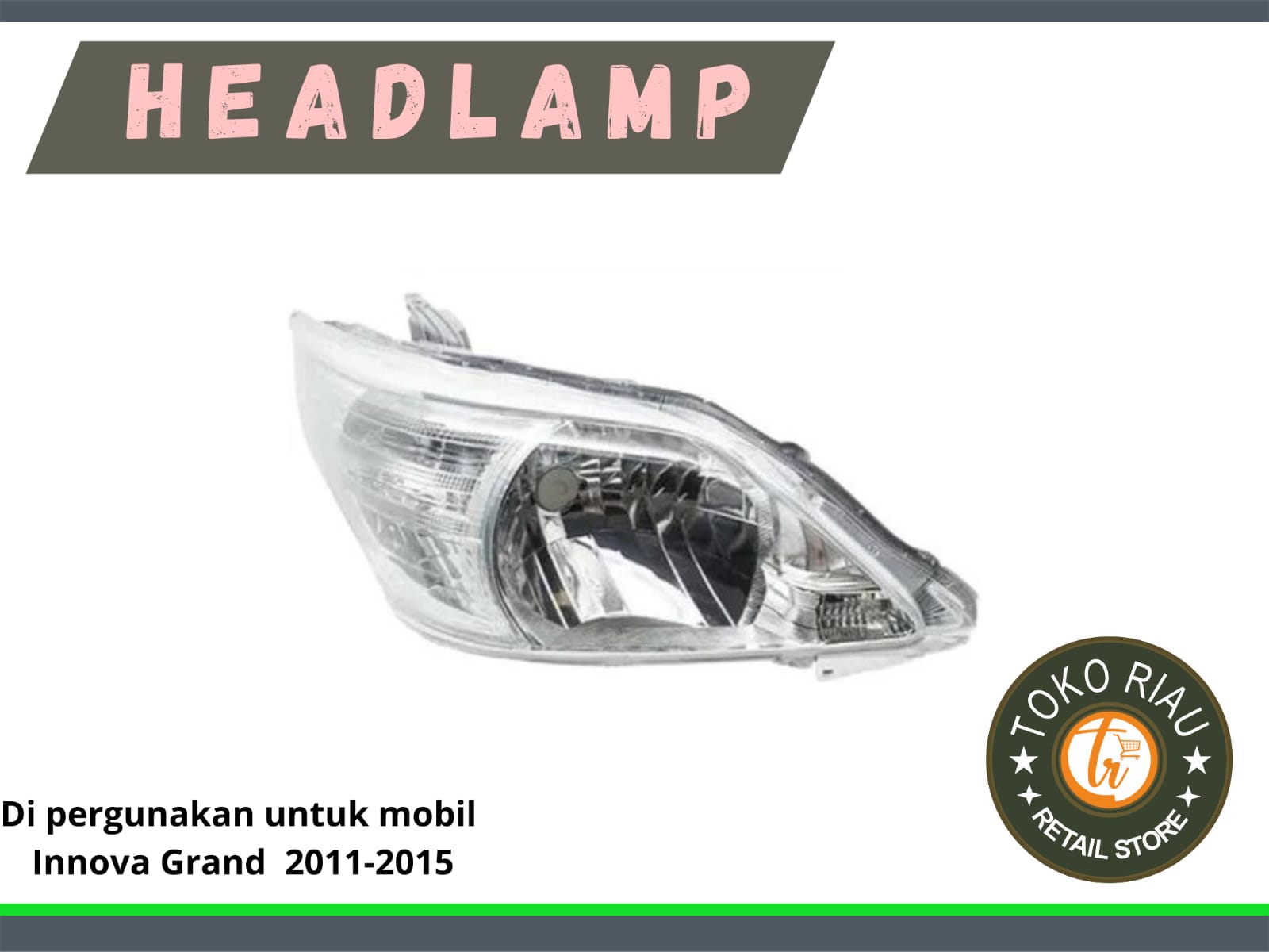 Headlamp lampu depan Innova Grand new 2012 2013 2014 2015 ORIGINAL