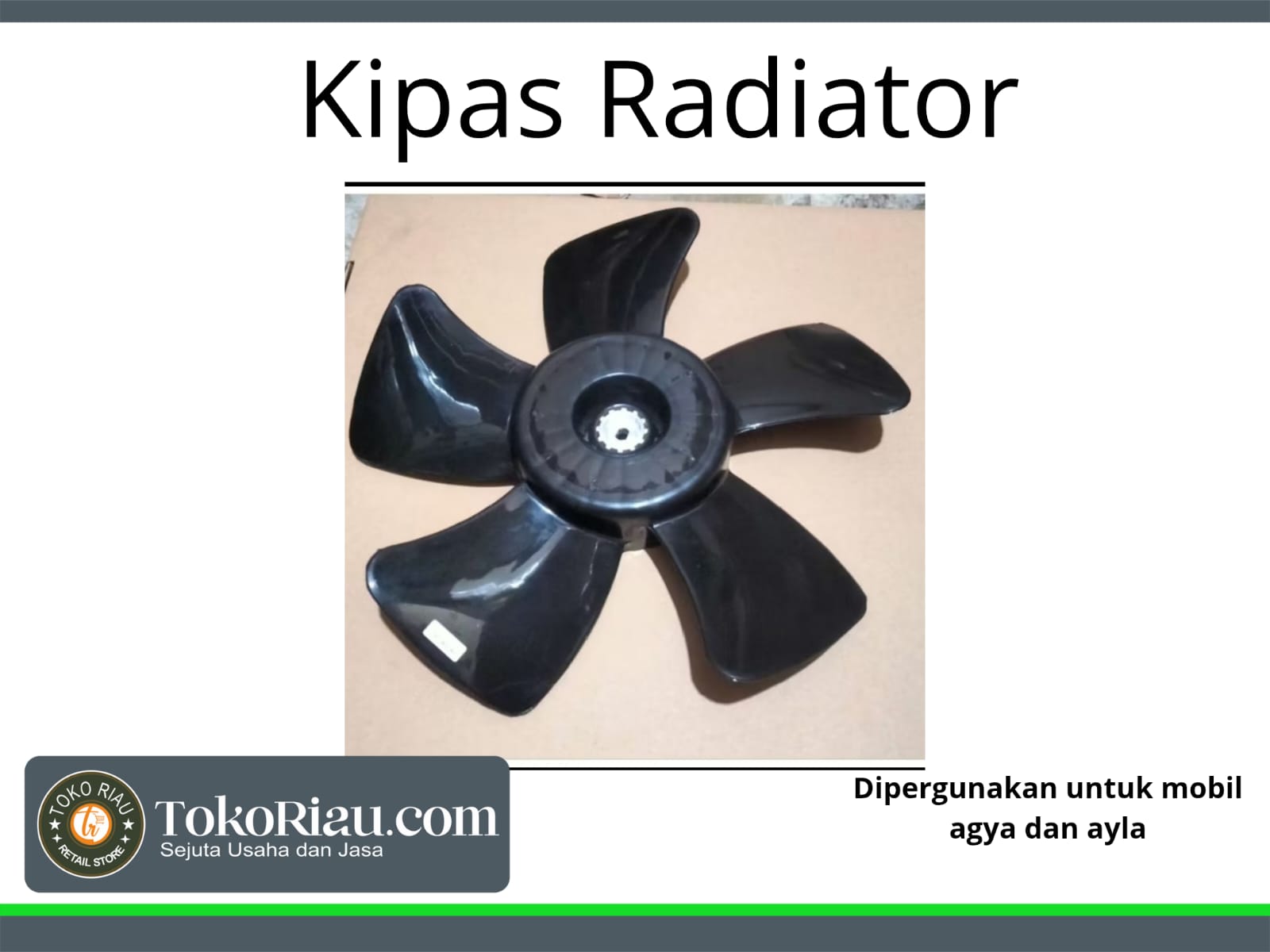 Kipas Radiator Agya dan Ayla