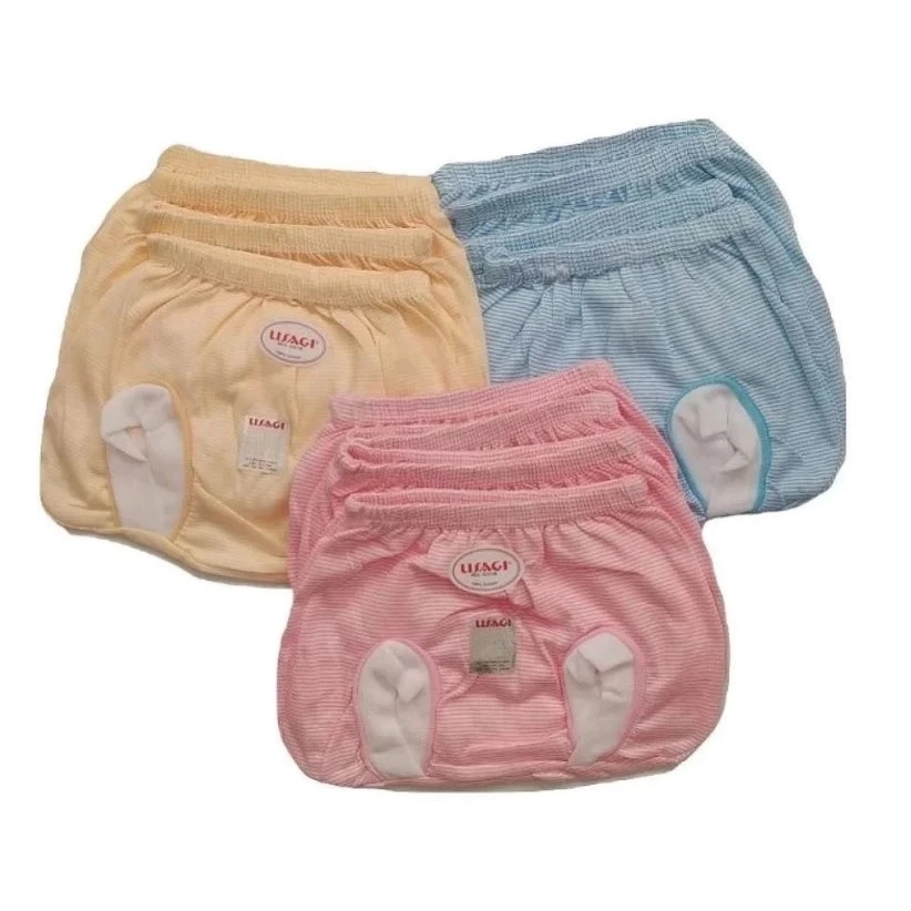 Usagi Celana Bayi / Celana Pop usagi Salur isi 3 Pcs SNI