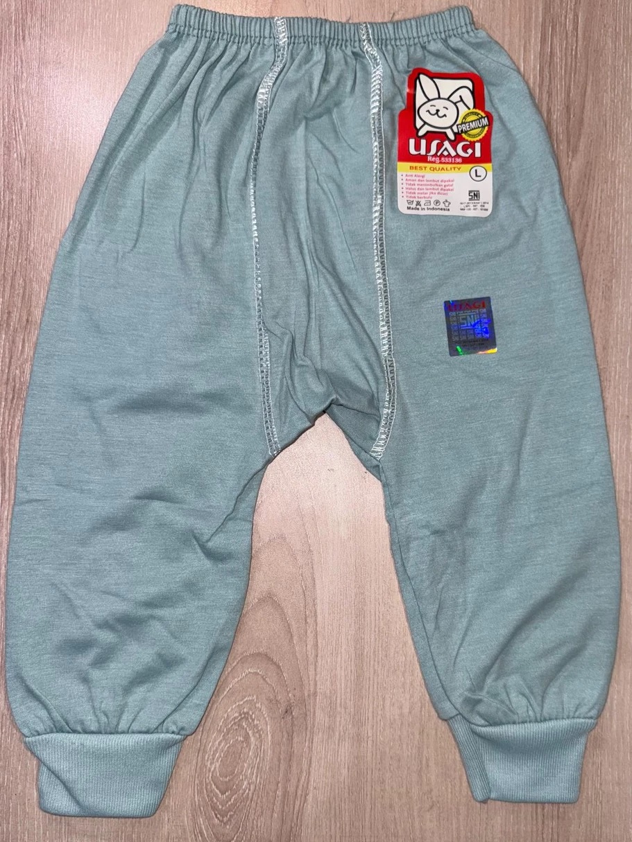 Celana Panjang Bayi Ukuran XL Usagi Premium 3 pcs SNI