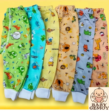 Celana Panjang Bayi Ukuran XXL Usagi Gold Warna Full Print 3 pcs SNI