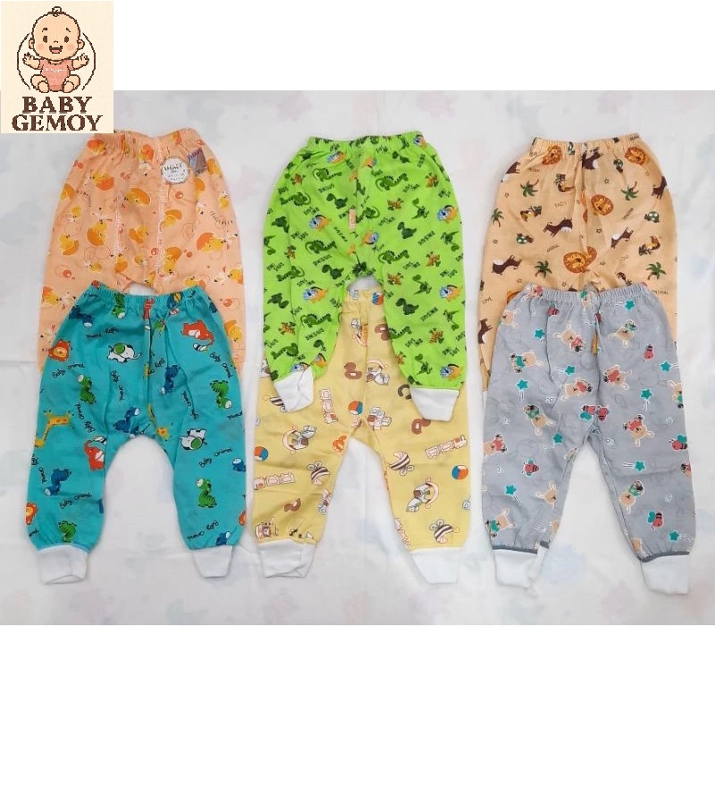 Celana Panjang Bayi Ukuran XXL Usagi Gold Warna Full Print 3 pcs SNI
