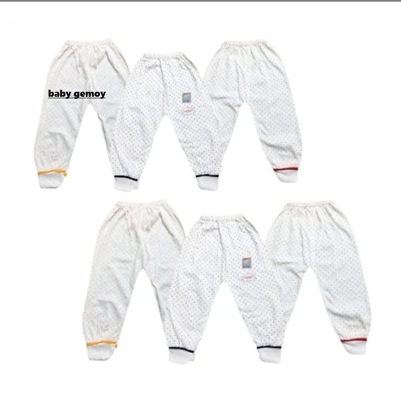 Usagi Celana Panjang Bayi Bintik Ukuran L Katun SNI 3 Pcs