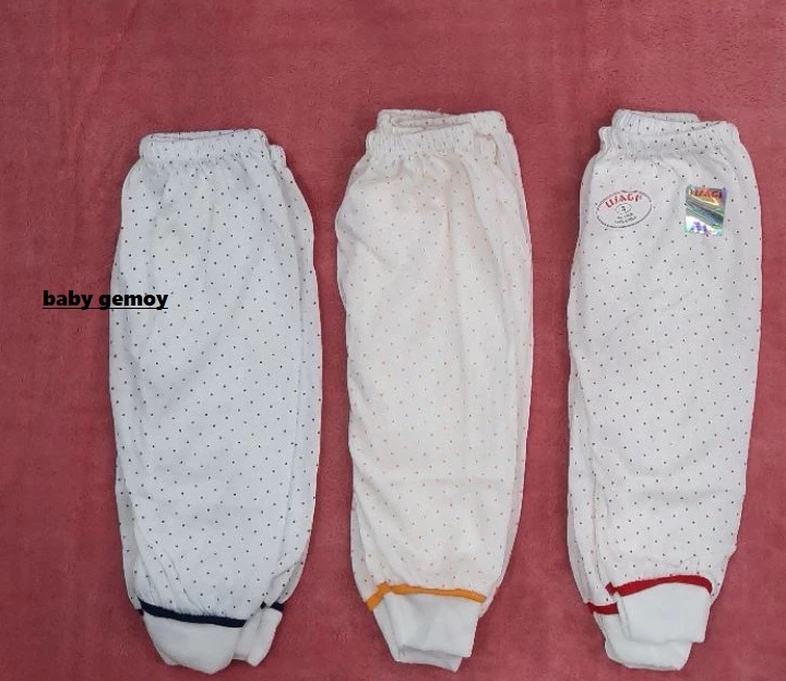 Usagi Celana Panjang Bayi Bintik Ukuran XXL Katun SNI 3 Pcs