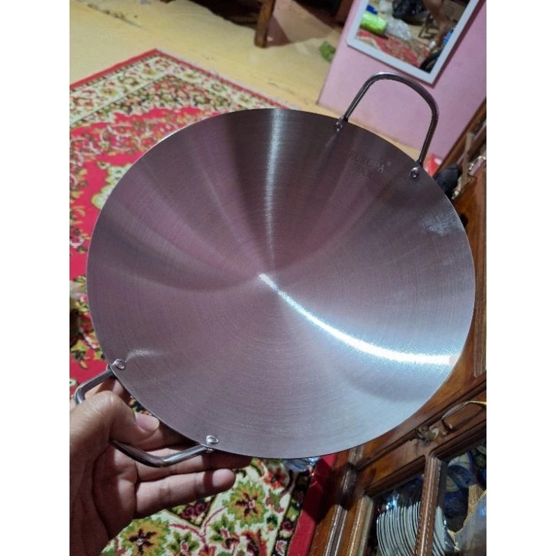 Calpso Wajan Penggorengan 30 cm Stainless Stell Diameter 30 cm