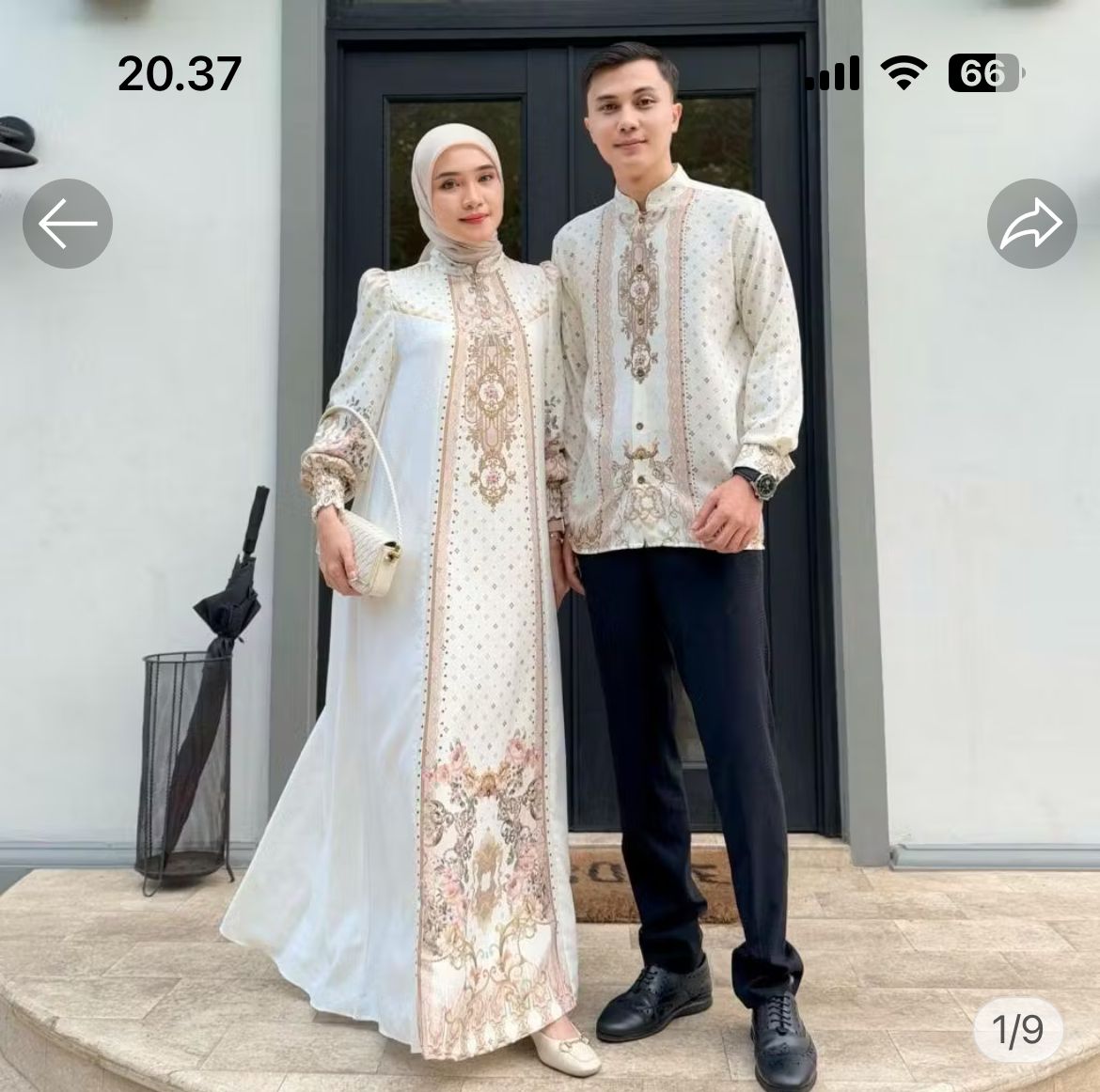 Pasangan lebaran sarimbit