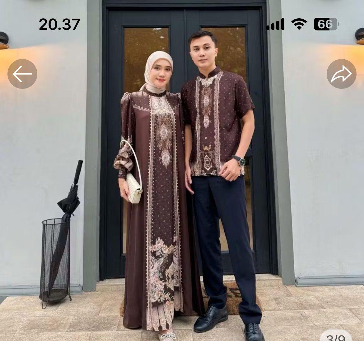 Pasangan lebaran sarimbit