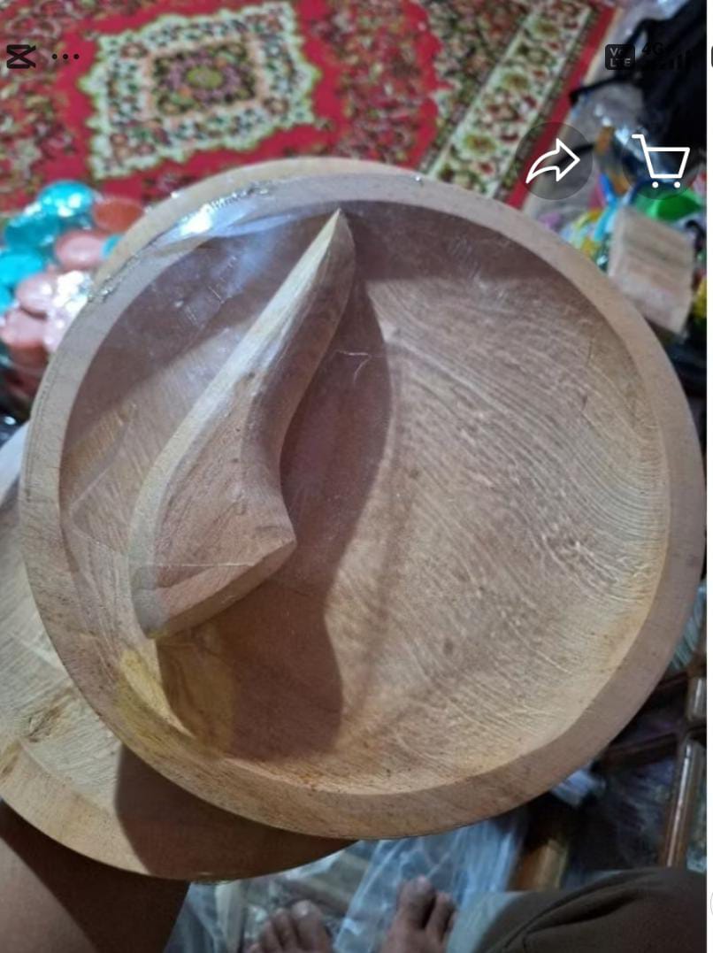 Cobek kayu Serbaguna