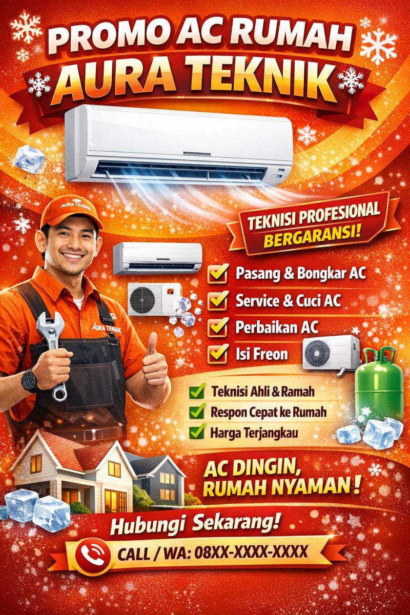 Aura Teknik AC Kubang Pekanbaru