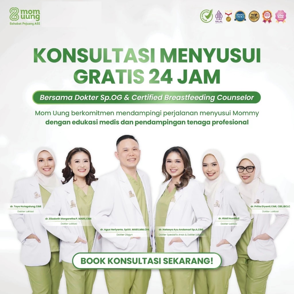 Mom Uung Kantong Asi 100ml isi 30pcs Double Zipper | Pre-sterilized Breastmilk Bag | Ada Indikator Suhu