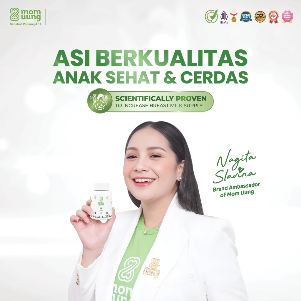 MOM UUNG ASI Booster 60 Kapsul / PELANCAR ASI 60 Kapsul NATURAL