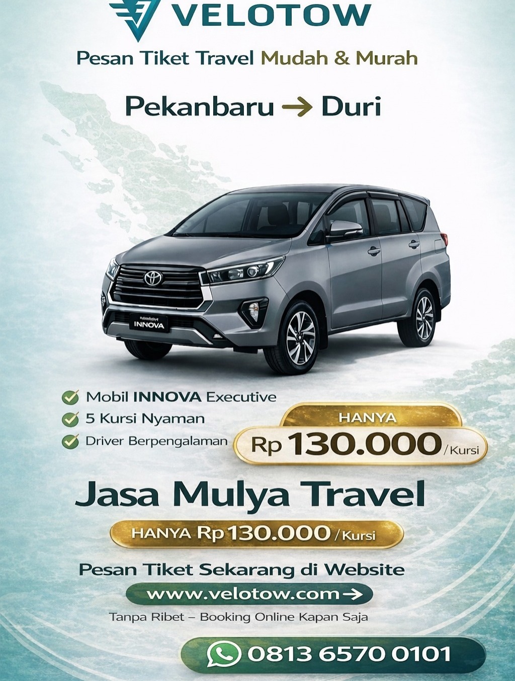 Travel Pekanbaru - Duri