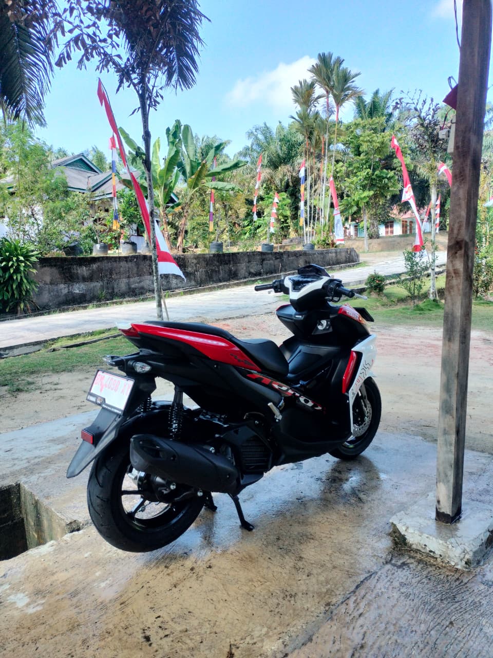 PROMO SPESIAL YAMAHA AEROX NEW – GAYA SPORTY, DP RINGAN - Palalawan