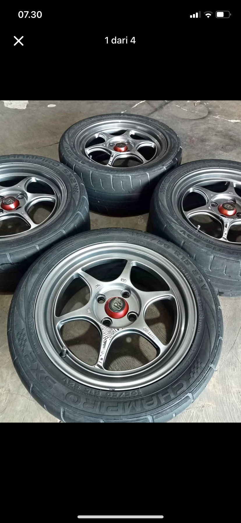 Jual velg Enkei PF R15 - Pekanbaru