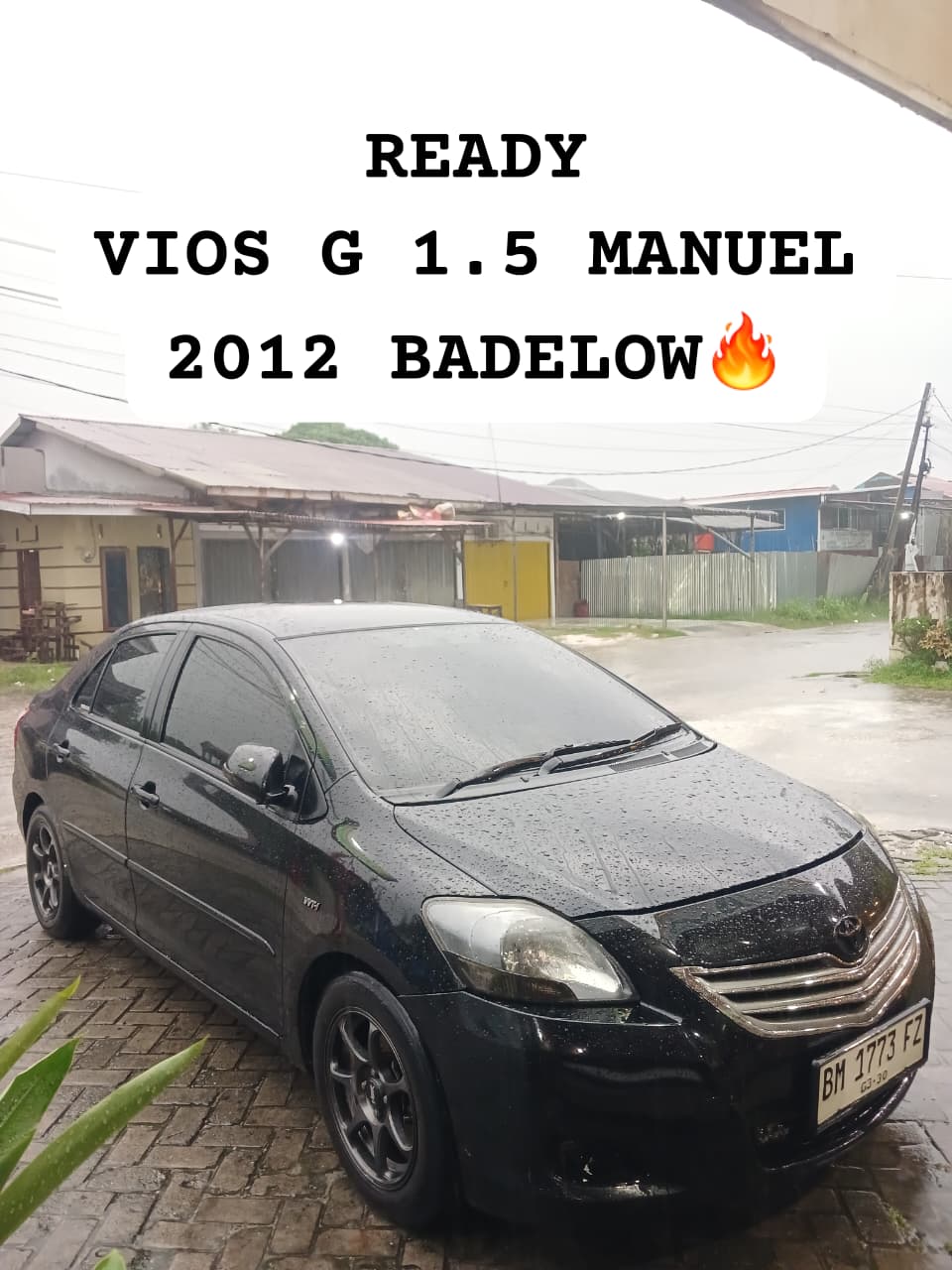 JUAL TOYOTA VIOS G 1.5 MANUAL 2012 - PEKANBARU