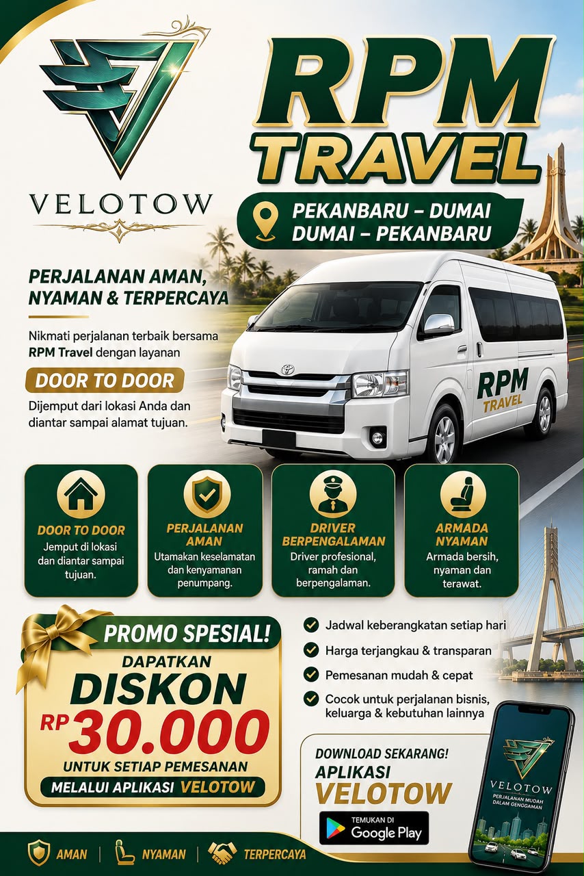 RPM TRAVEL – SOLUSI PERJALANAN PEKANBARU ⇄ DUMAI